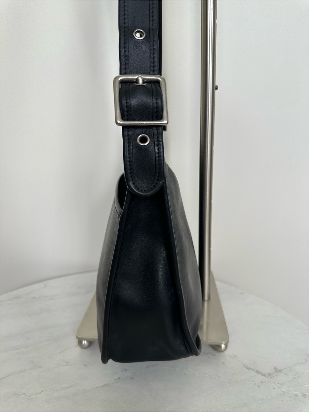 Coach Vintage Large Legacy Zip Bag (Black) - Picture 4 of 9